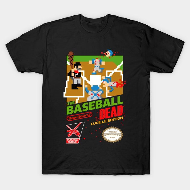 The Baseball Dead T-Shirt by hootbrush